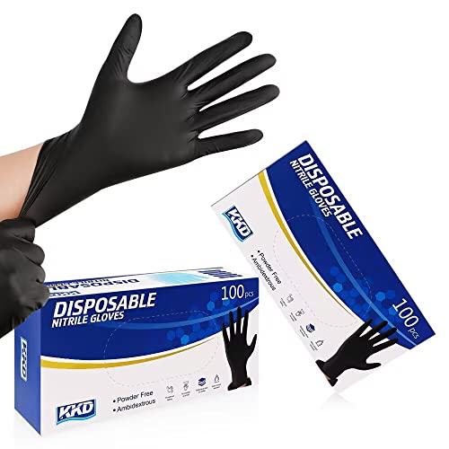 Disonium Nitrile Gloves Latex-Free Powder-Free 100 Count Large 55 Mil