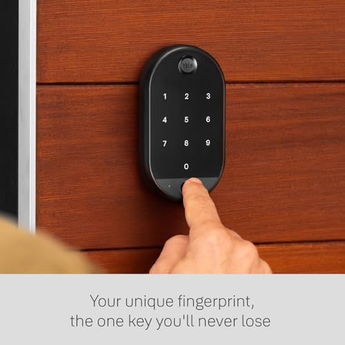 Yale August Wi-Fi Smart Lock with Keypad in Black
