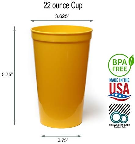 Reversible Party Cups Bulk Set