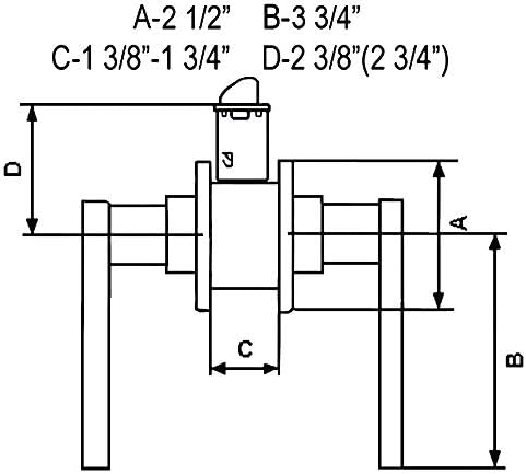 eBuilderDirect - Oil-Rubbed Bronze Entry Plate - 8048DBR Set