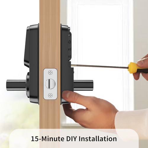 IRONZON Keyless Entry Door Lock with Handle