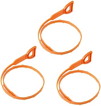 DRILL CLEANER TOOL SET 3PIECES DRILL AUGER FOR HAIR AND CLOG REMOVAL