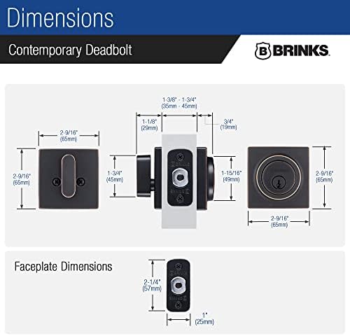 Brinks Deadbolt Lock