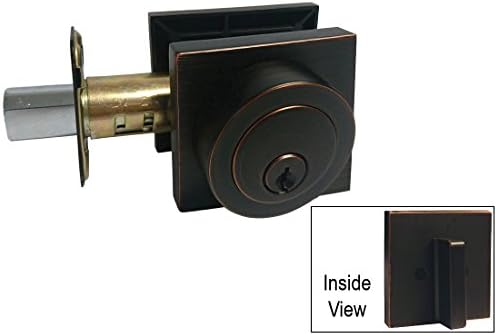 eBuilderDirect - Oil-Rubbed Bronze Entry Plate - 8048DBR Set