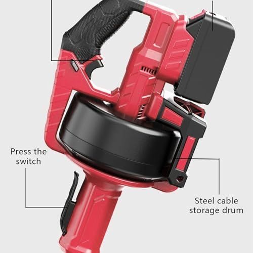 Cordless Drain Auger for Plumbing Tasks