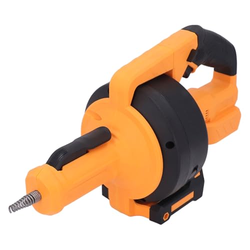 Powerful Cordless Drain Auger with LED Light