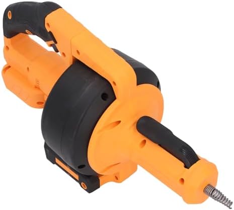 Get cleaning in seconds - Cordless Electric Drain Auger with LED