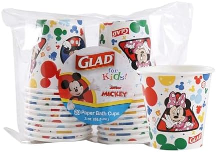 Glad Kids Disney Mickey Bath Cups
