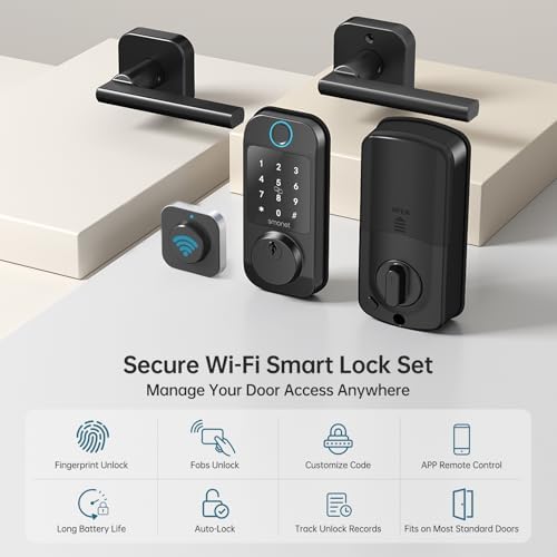 Unlock Your Front Door - Keyless Door Lock Set