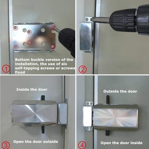 RitammiSmart Electronic Door Lock with Remote Control