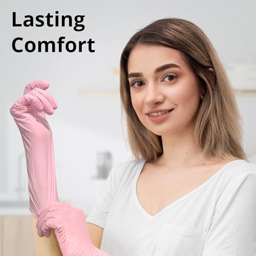 SwiftGrip Disposable Nitrile Dishwashing Gloves