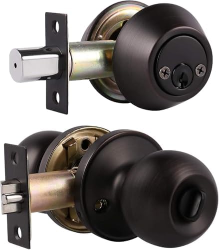 Secure Durable Entry Door Lock Set