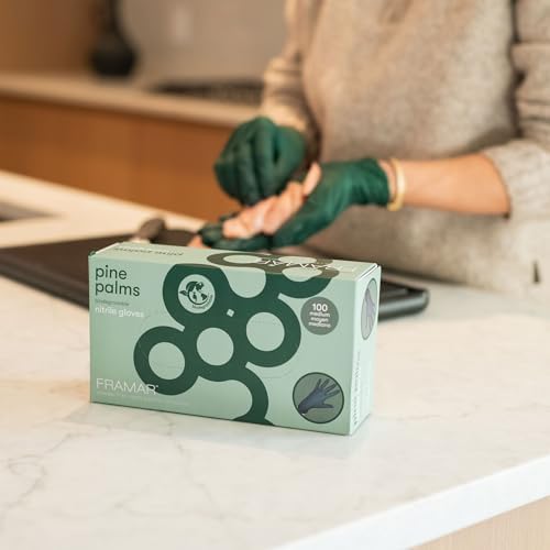 Framar Eco-Friendly Nitrile Gloves Kitchen More