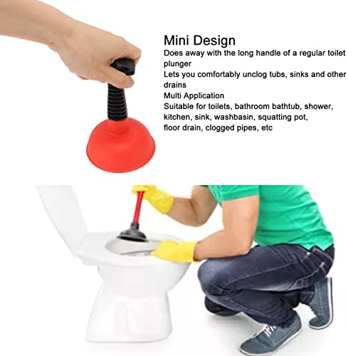 Cryfokt Sink Plunger Compact Efficient Unclogger