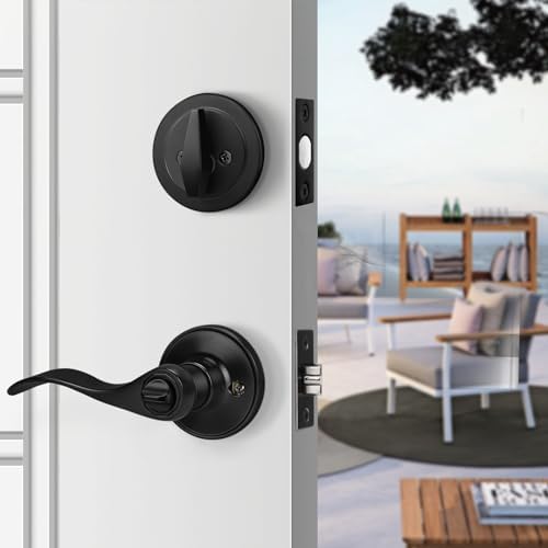 Probrico Front Door Entry Lever Lockset
