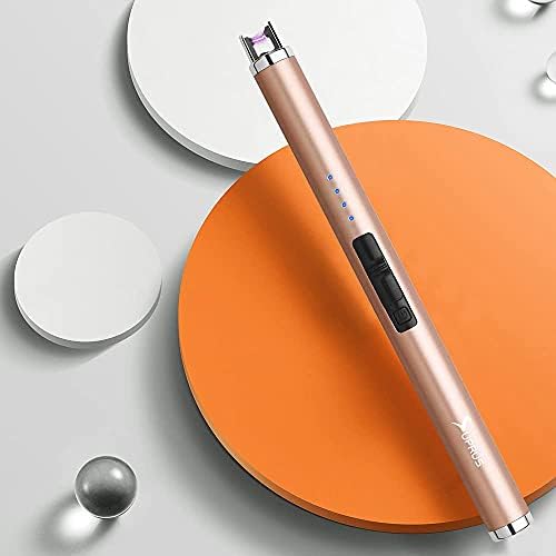 SUPRUS Rechargeable LED Lighter with Safety Switch and Battery Display