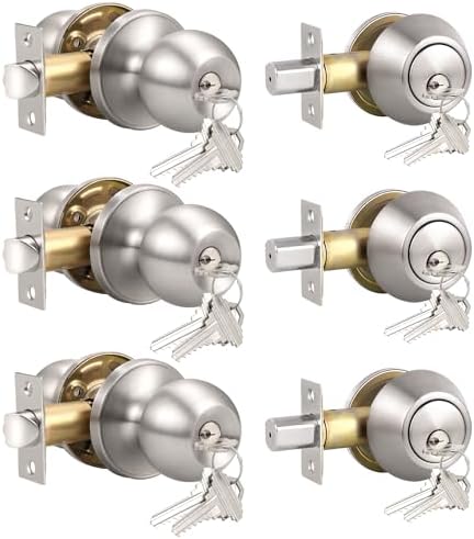 Entry Door Knobs Set