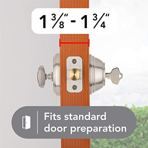 Baldwin SmartKey Re-key Cylinder Door Deadbolt