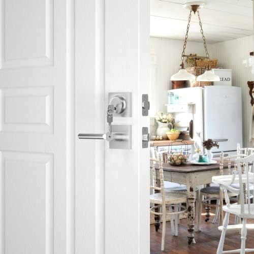 HOSOM Modern Door Lock Set for Home Security Style