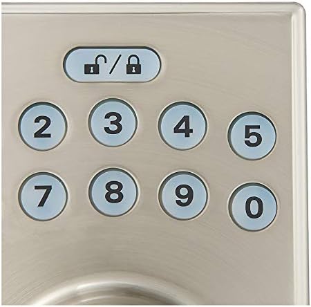Amazon Basics Keyed- unlock Deadbolt Door Lock