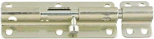 Secure Entry Tool - Zinc-Plated Barrel Bolt