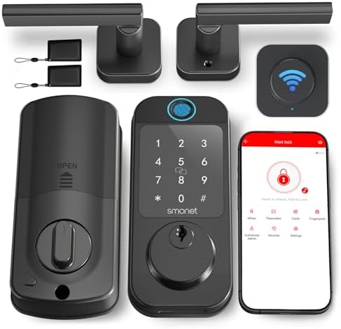 Unlock Your Front Door - Keyless Door Lock Set
