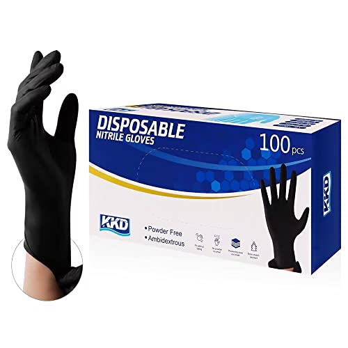 Disonium Nitrile Gloves Latex-Free Powder-Free 100 Count Large 55 Mil