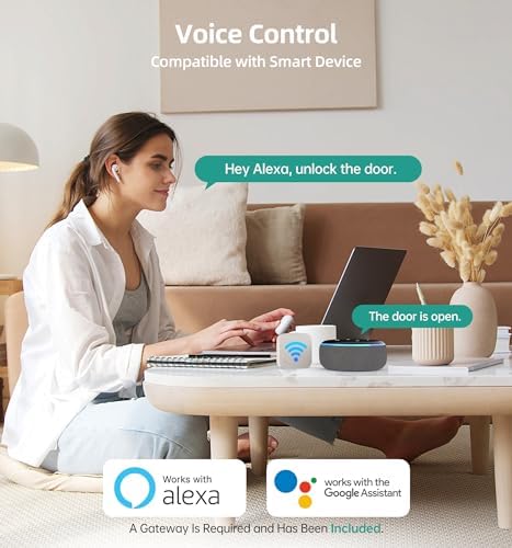 Smart Door Lock with Alexa for Home Rental Use