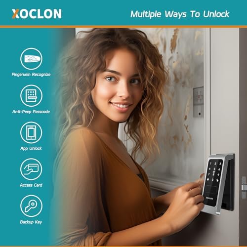 Finger Vein Smart Door Lock by XOCLON