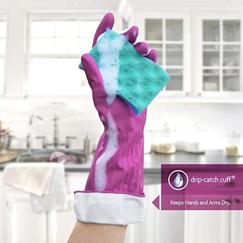 Playtex Reusable Cleaning Gloves Anti-Microbial Protection