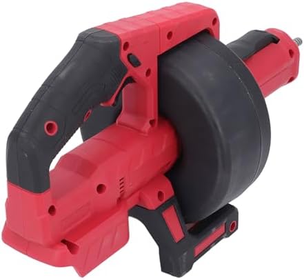 Ergonomic Electric Auger for Plumbing with LED Light 7m Flexible Cable