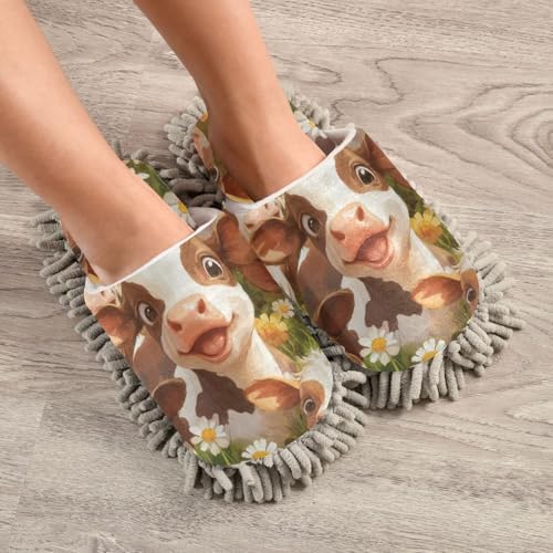 Sturdy Soft Washable Mop Slipper for Farm Floors