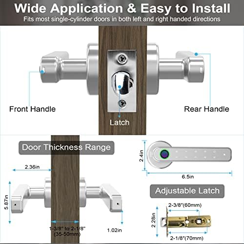 ERAY 4-in-1 Smart Door Lock Set for Home Hotel