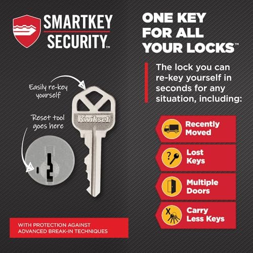 Secure Easy SmartKey Deadbolt Lock