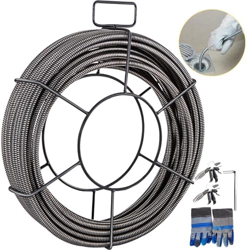 VEVOR Drain Cleaning Cable Black