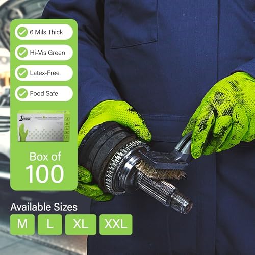 Premium Nitrile Gloves for Mechanics
