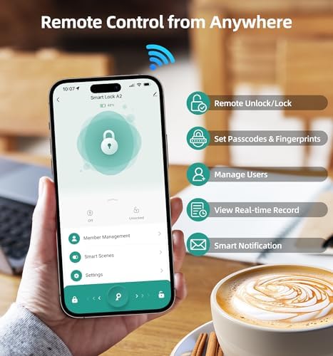 Smart Door Lock with Alexa for Home Rental Use