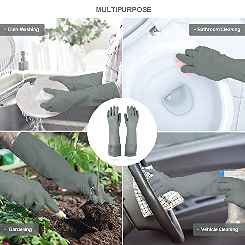 Durable Non-Slip Reusable Waterproof Kitchen Gloves