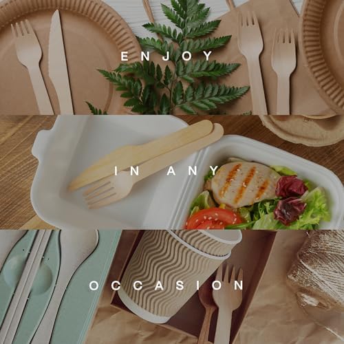 Eco-Friendly Wooden Cutlery Set
