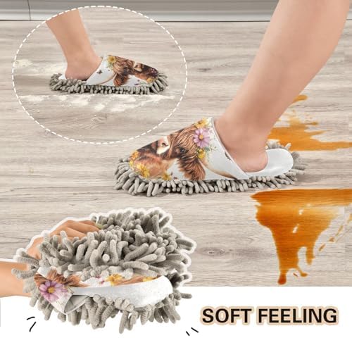 Burbuja Microfiber Mop Slippers