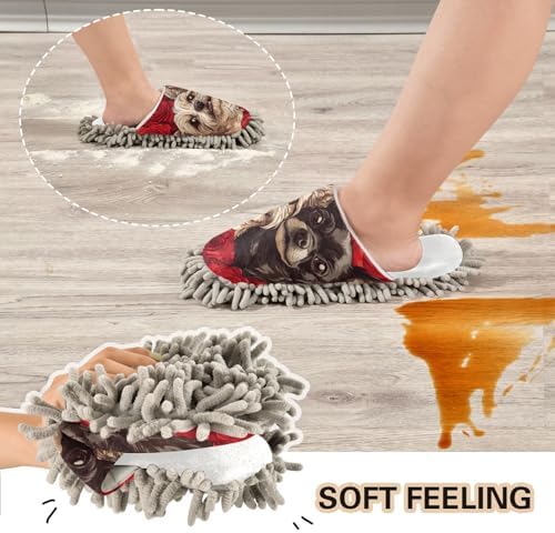 Burbuja Mop Slippers Soft absorbent and mess-free for your home