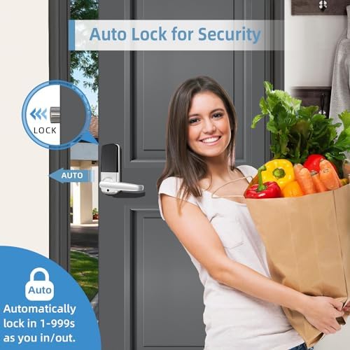 Fingerprint Passcode Door Lock with Alexa