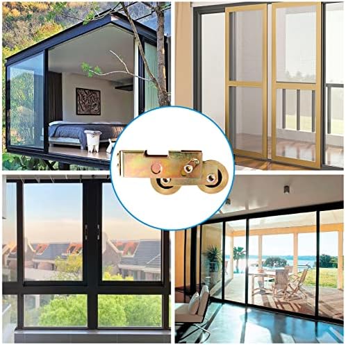 10-inch Durable Steel Sliding patio Door Rollers with 265-lb Capacity