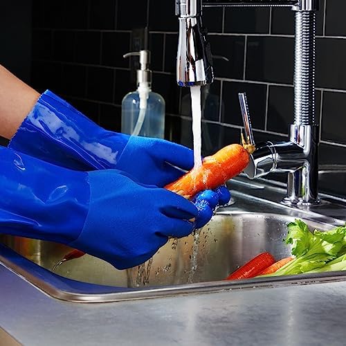 2 Pairs of Essential Kitchen Gloves for Dishing Up Cleanliness