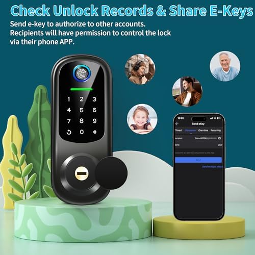 Fingerprint Bluetooth Door Lock
