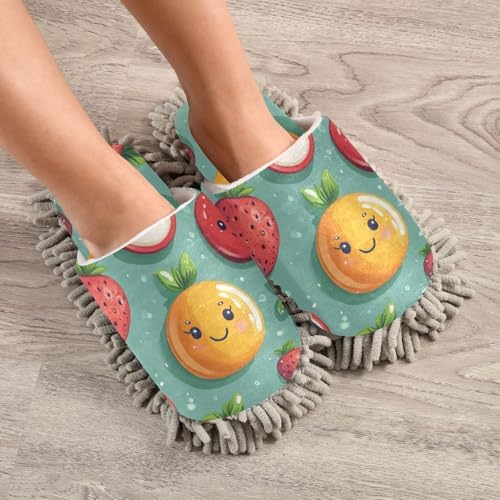 Adorable Fruits Microfiber Slipper Slippers for MenWomen