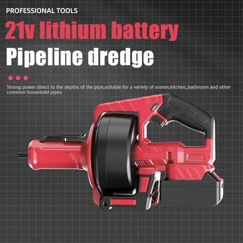 Cordless Drain Auger for Plumbing Tasks
