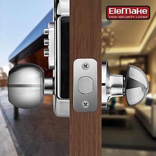 Keyless Door Lock Deadbolt Entry Door Knob Keypad Digital Combination