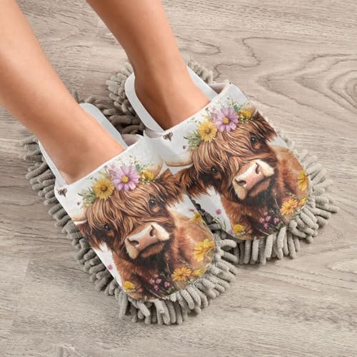 Burbuja Microfiber Mop Slippers