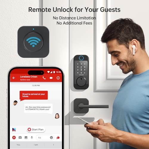 Unlock Your Front Door - Keyless Door Lock Set